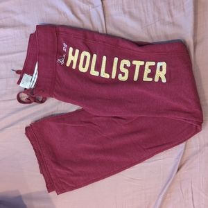 ***SOLD ****Hollister fleece sweatpants